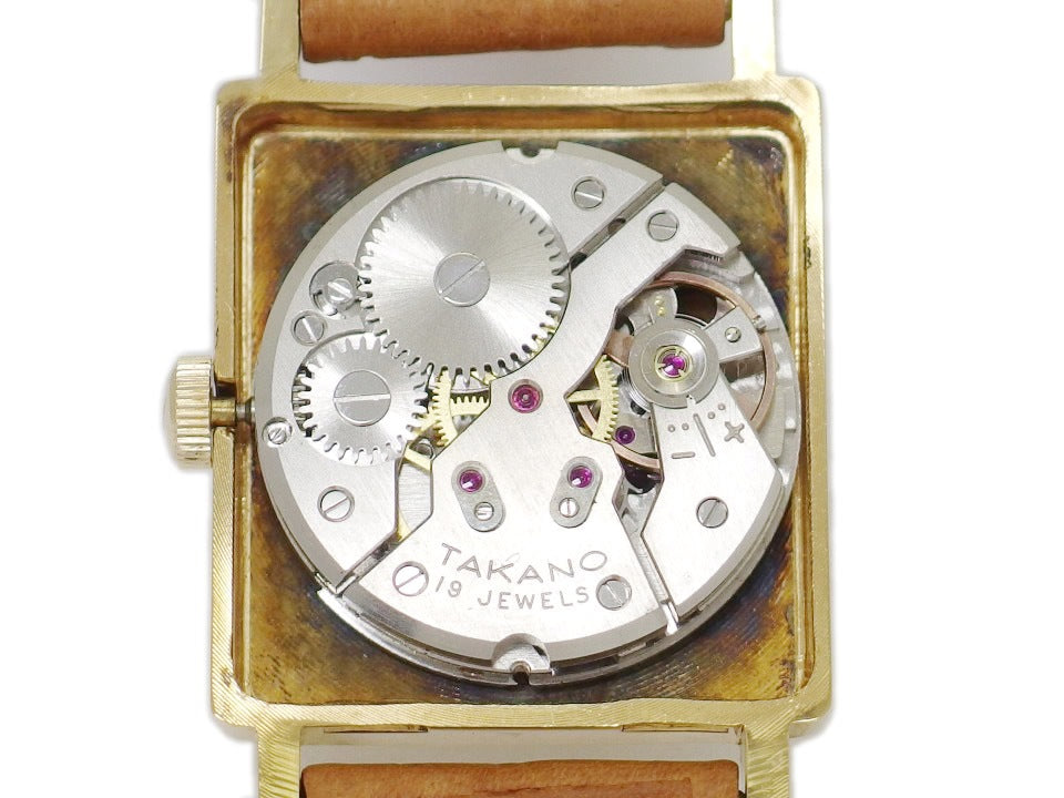 タカノ プレシジョン スーパー GP Ref.10056 スクエアケース 19石 手巻 OH済 1960年代