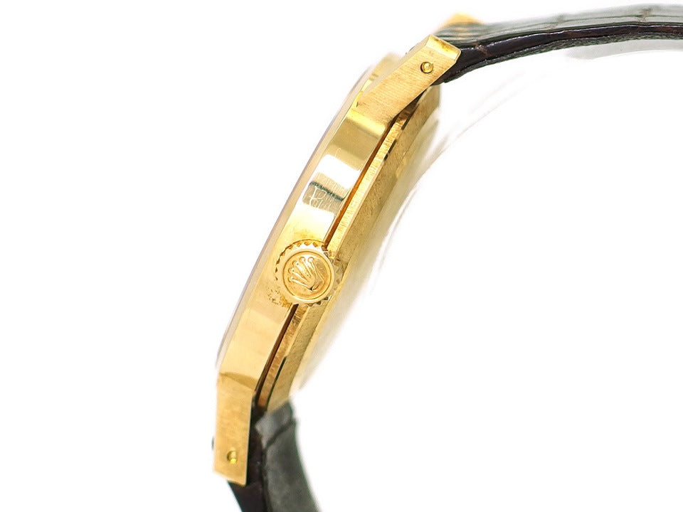 【美品】ロレックス チェリーニ レディース Ref.4109 18K Cal.1601 20石 手巻 OH済 純正尾錠 1990年製 Rolex