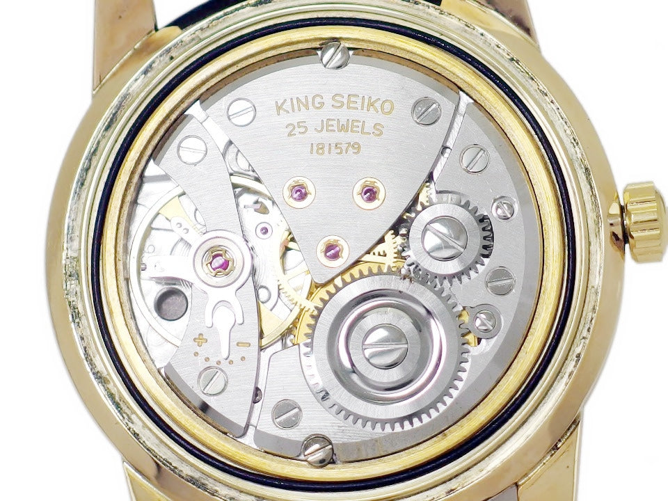 キングセイコー 1st 15034 14K金張り SD文字盤 25石 手巻 OH済 昭和37年/1962年製 Seiko