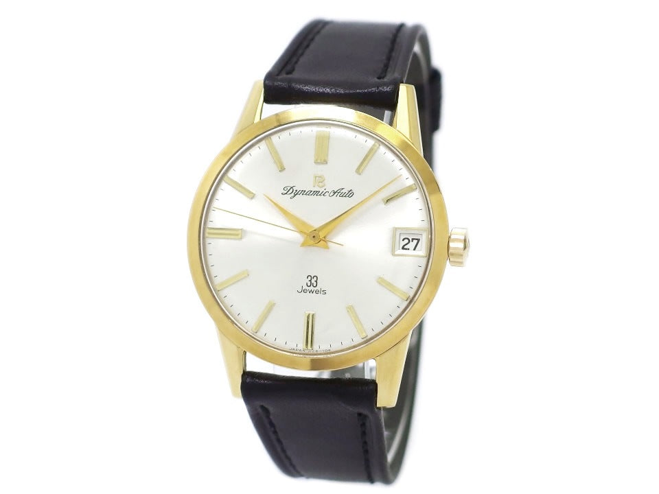 リコー　ダイナミック オート Ref.57106 金メッキケース 純正尾錠付き 自動巻 OH済 1960年代