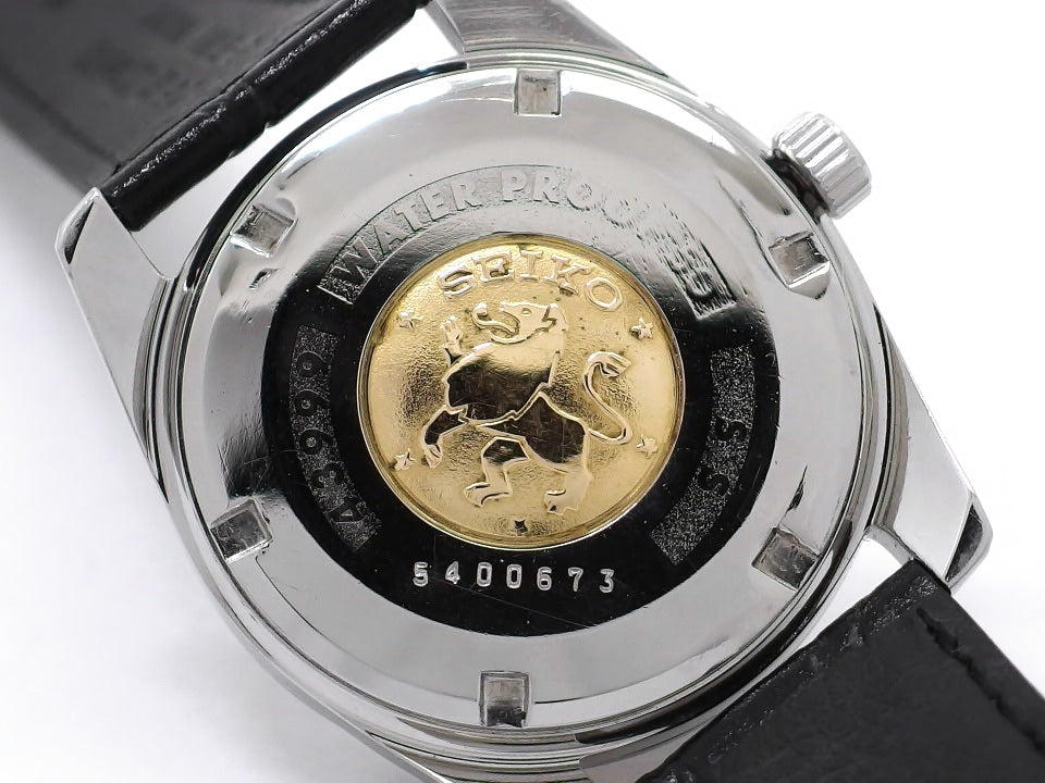 【希少】グランドセイコー セカンドモデル前期型 43999 W SEIKOリューズ ライオンメダリオン 手巻 OH済 昭和40年/1965年製 Seiko