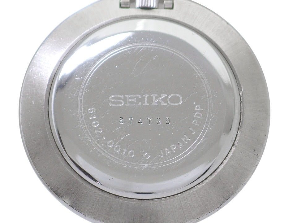 セイコー スカイライナー 懐中時計 6102-0010 Cal.6102A 21石 手巻 OH済 昭和43年/1968年製 Seiko
