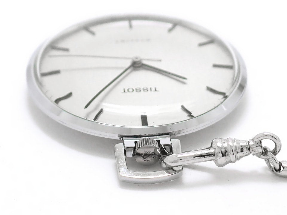 Tissot Stylist Pocket Watch 41mm Ref. 41310 Cal. 781-1 Manual Winding, Overhauled, Manufactured 1970