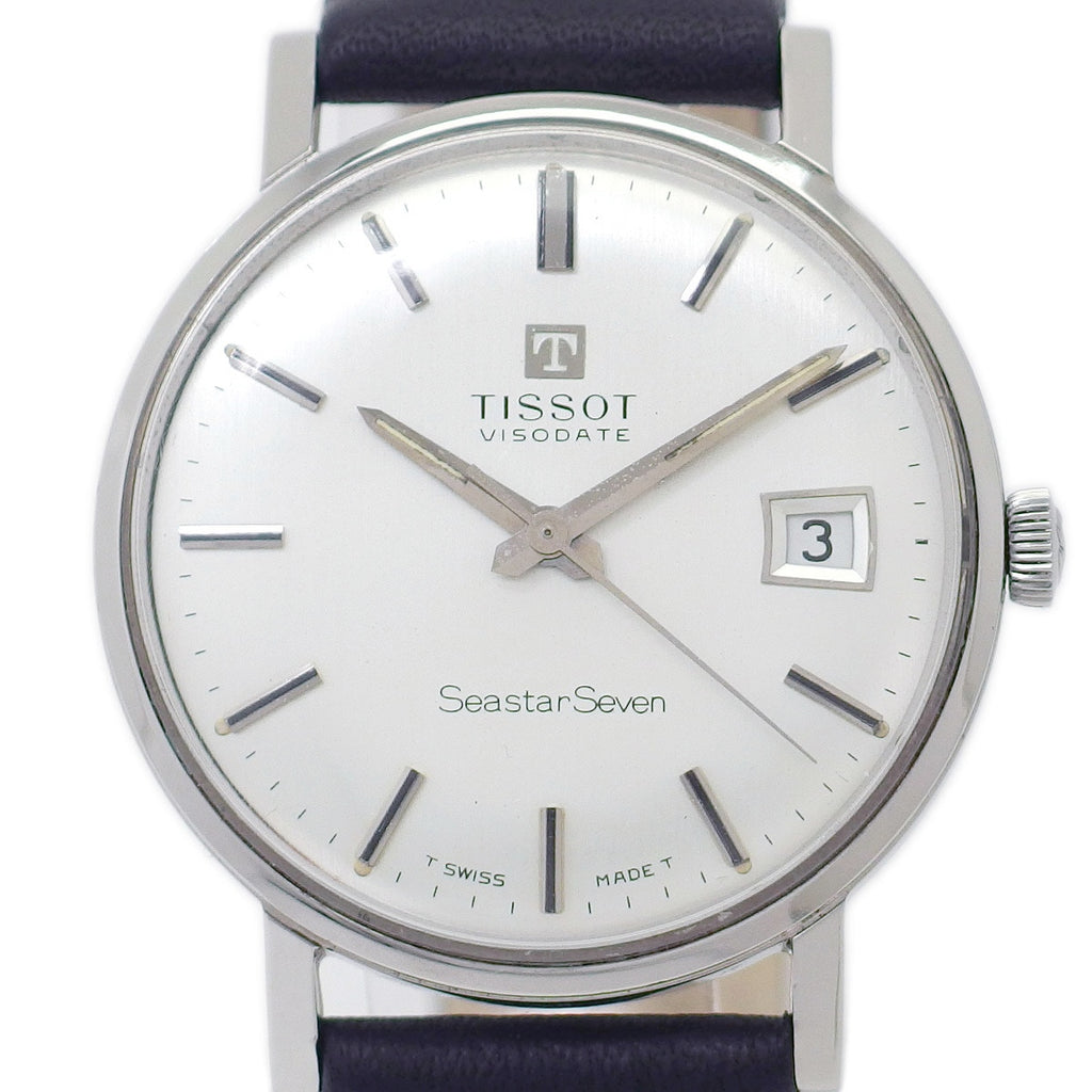 ティソ VISODATE（ヴィソデイト） Seastar Seven ワンピースケース Cal.782-1 手巻 OH済 1965年製　TISSOT