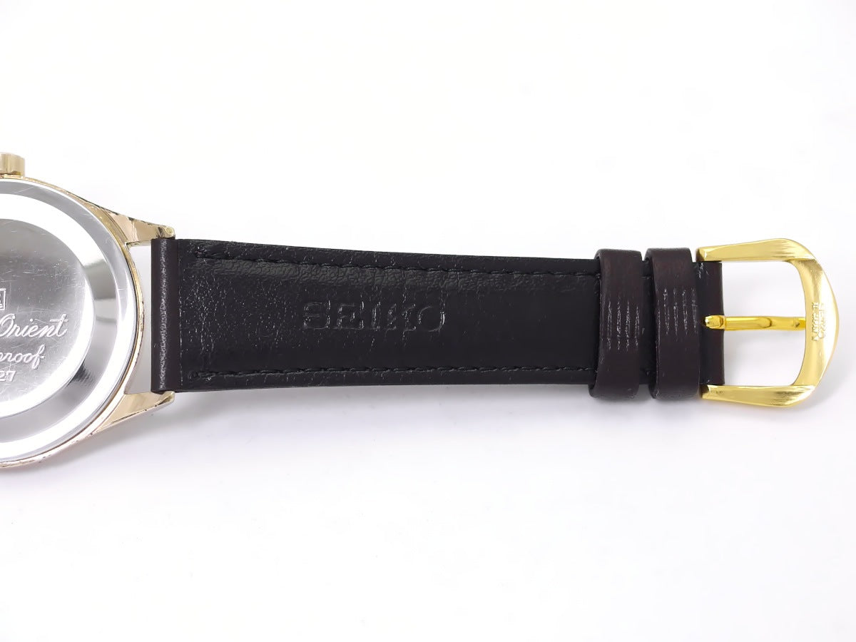 ロイヤルオリエント シャワープルーフ T92027 金メッキ/ステンレス 19石 手巻 OH済 1960年代