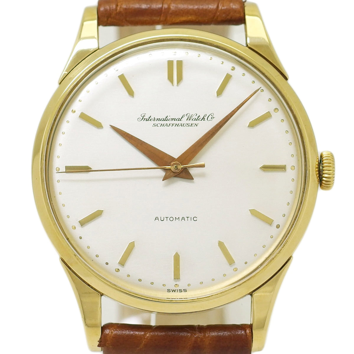 インターナショナル 18金無垢 Cal.852 自動巻 OH済 1957年製 IWC