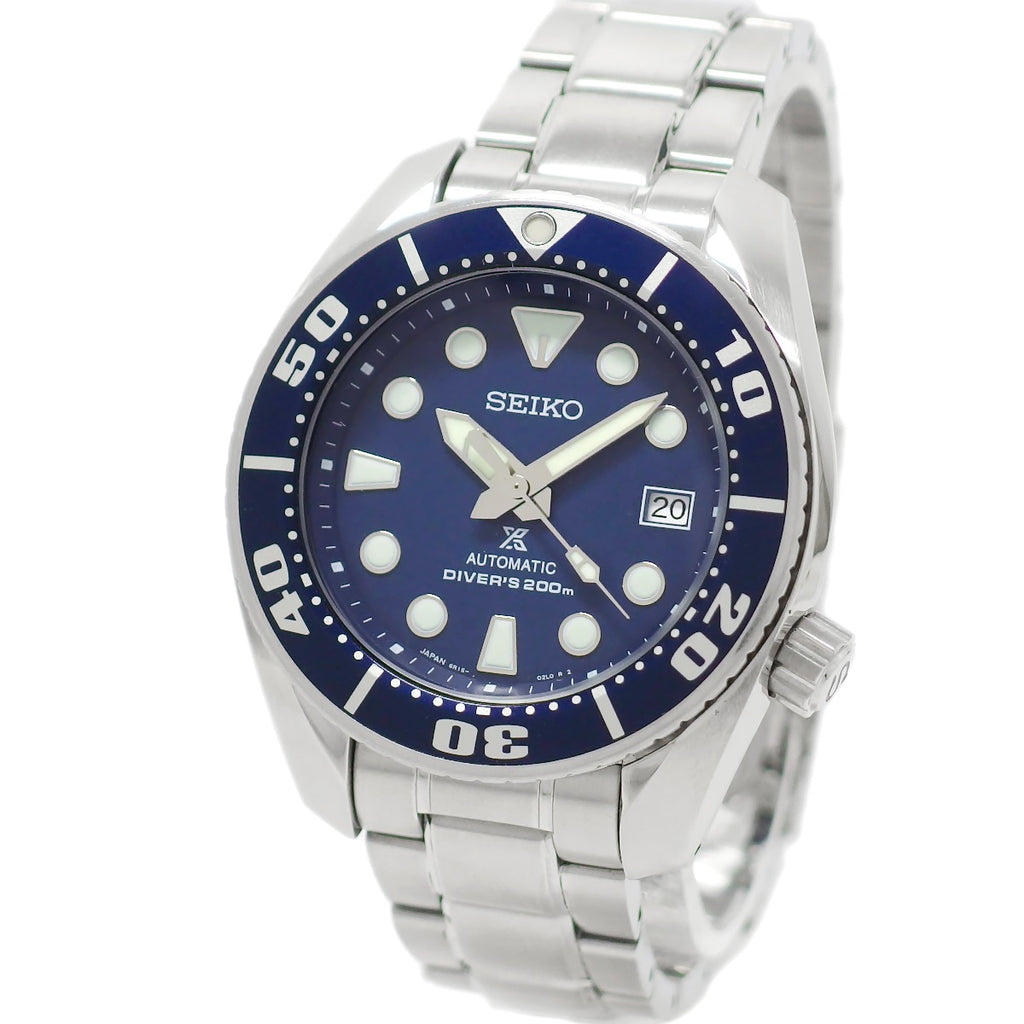 セイコー プロスペックス ダイバーズ 200m ネイビー文字盤 SBDC033 自動巻 2017年頃 USED Seiko