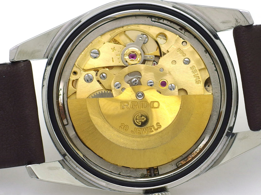 ラドー ゴールデンホース Ref.11675/1 純正リューズ 30石 自動巻 OH済 1970年代 Rado