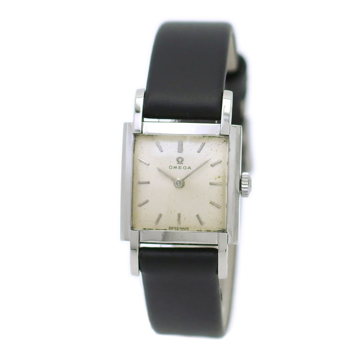 オメガ 10493 1 レディース 18金無垢ホワイトゴールド Cal.245 17石 手巻 OH済 1961年製 Omega
