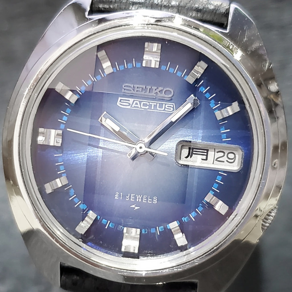 セイコー ファイブアクタス 7019-7210 新品９面カットガラス 自動巻 OH済 昭和48年/1973年製
