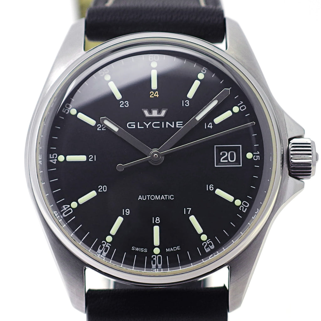 Glycine Combat Classic 37.6mm Ref.3916.4 Cal.GL224 25 Jewels Automatic USED