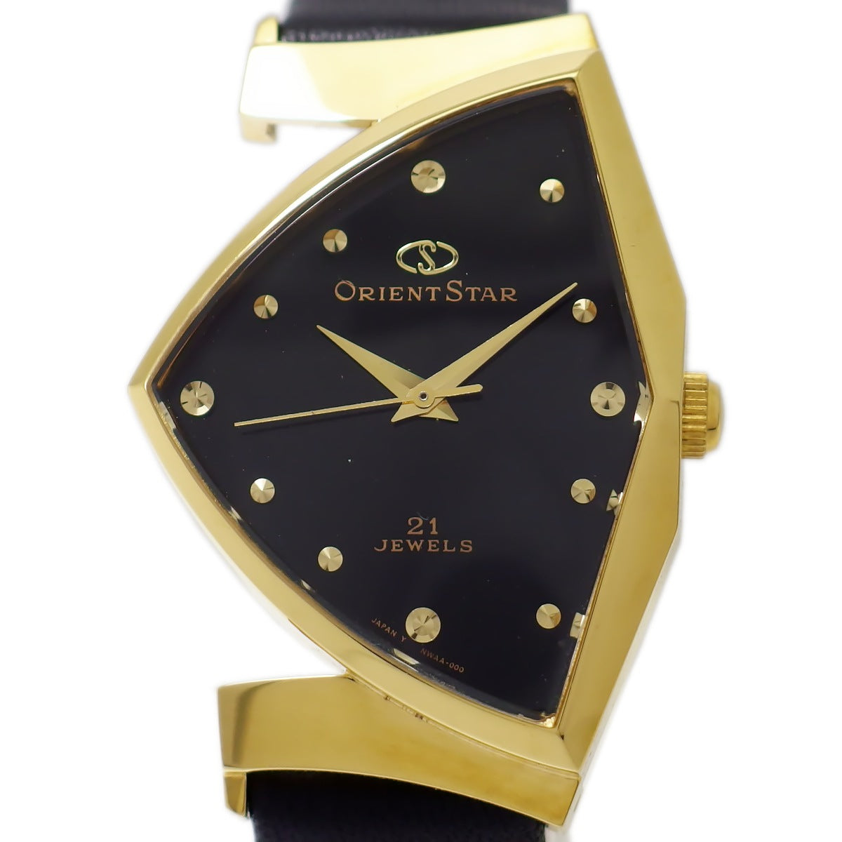 オリエントスター 三角時計 復刻 WZ0051NW NWAA-A0 金メッキ 手巻き 1996年頃 USED ORIENT