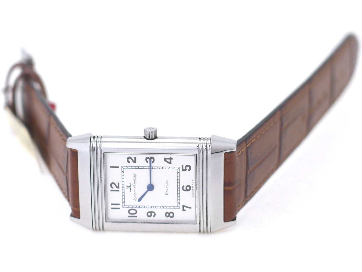 Jaeger-LeCoultre Reverso Classic 250.8.08 (23mm x 39mm) Quartz, original buckle, USED