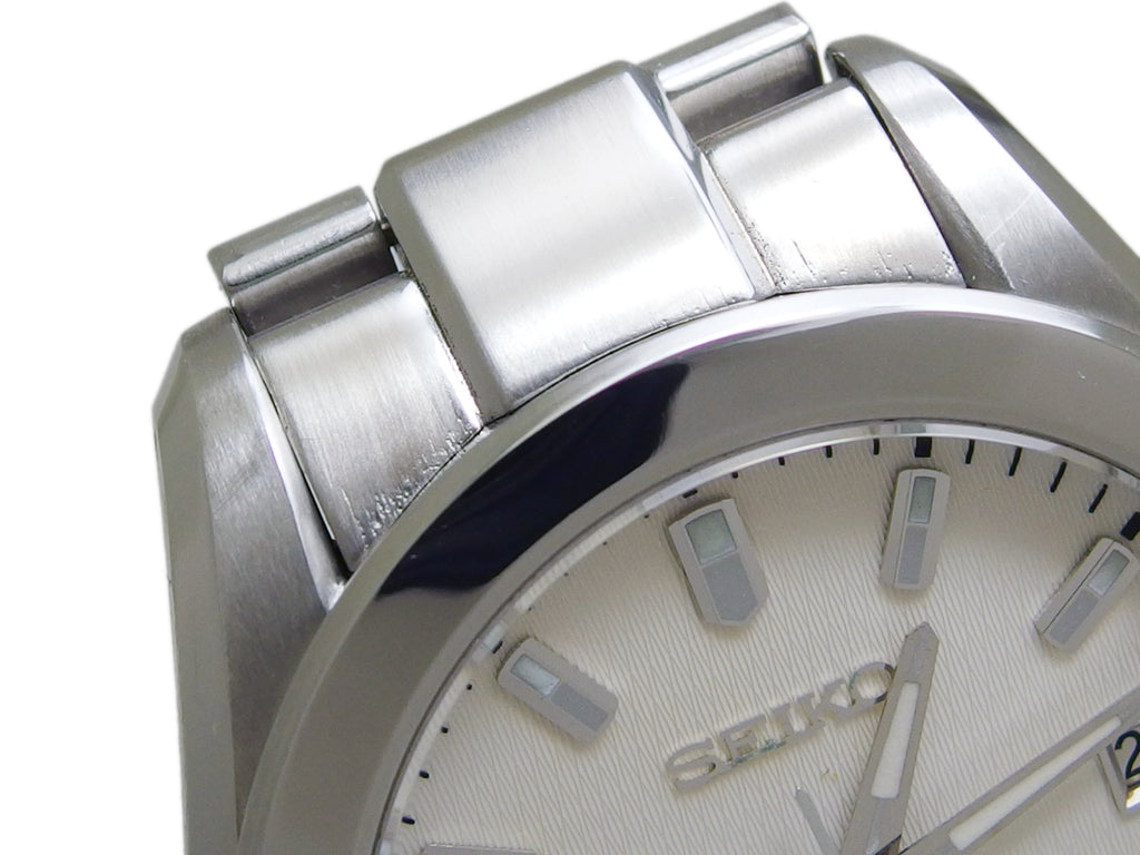 グランドセイコー SBGF017 8J56-8020 ねじ込みリューズ 純正ブレスレット クオ－ツ 2001年製 USED Seiko