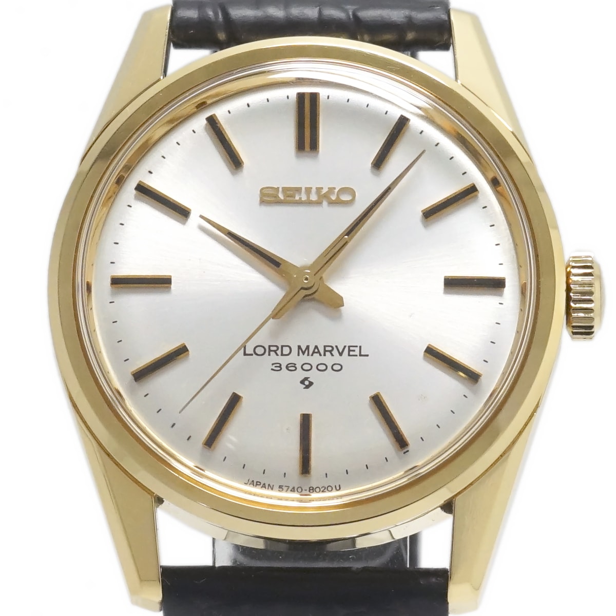 セイコー ロードマーベル 36000 5740-8000 金メッキ 手巻 OH済 昭和51年/1976年製 Seiko