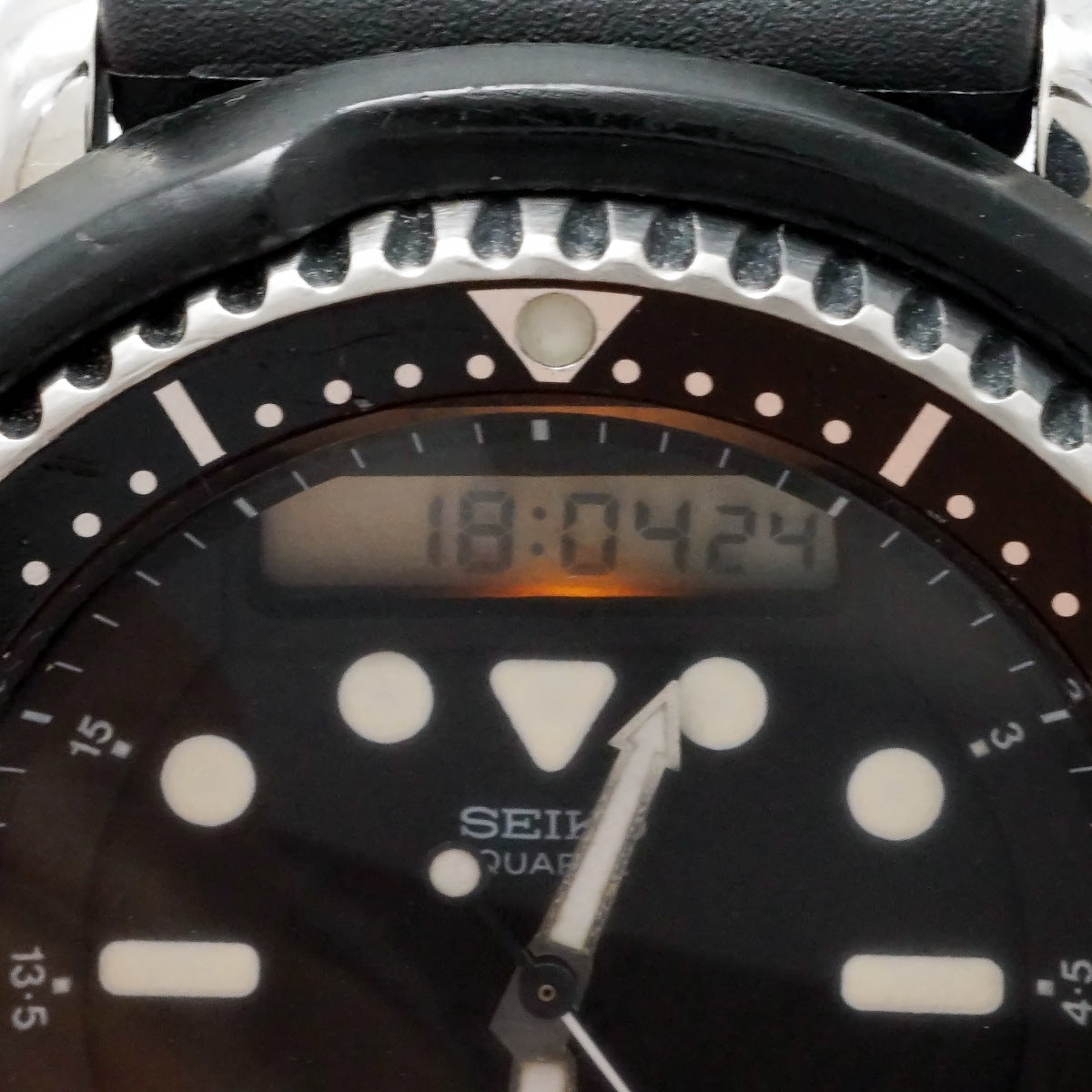 セイコー 150mダイバーズ H558-5000 ハイブリッド表示 クオーツ 昭和58年/1983年製 Seiko