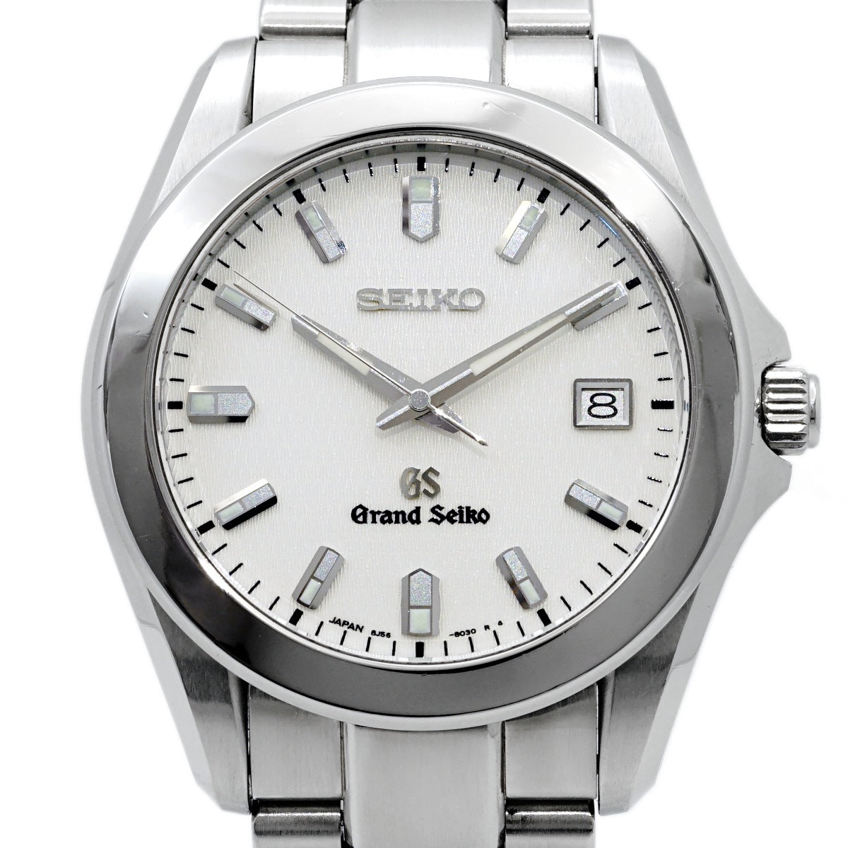 グランドセイコー SBGF017 8J56-8020 ねじ込みリューズ 純正ブレスレット クオ－ツ 2000年製 USED Seiko