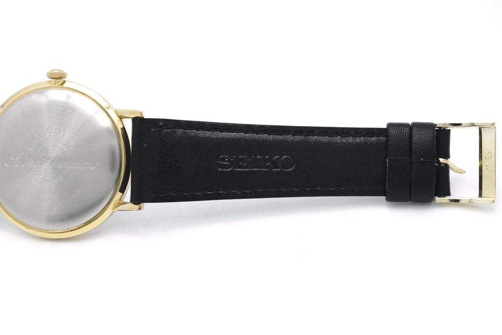 セイコー チャンピオン 15026E 金メッキ 19石手巻 OH済 昭和37年/1962年製 Seiko