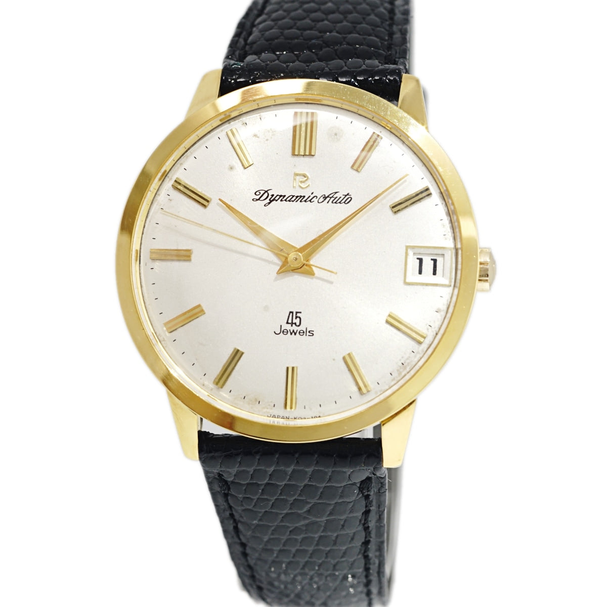 Ricoh Dynamic Auto 45 Jewels Ref. 57109-45 Gold Plated Original Buckle Automatic OH serviced 1960s