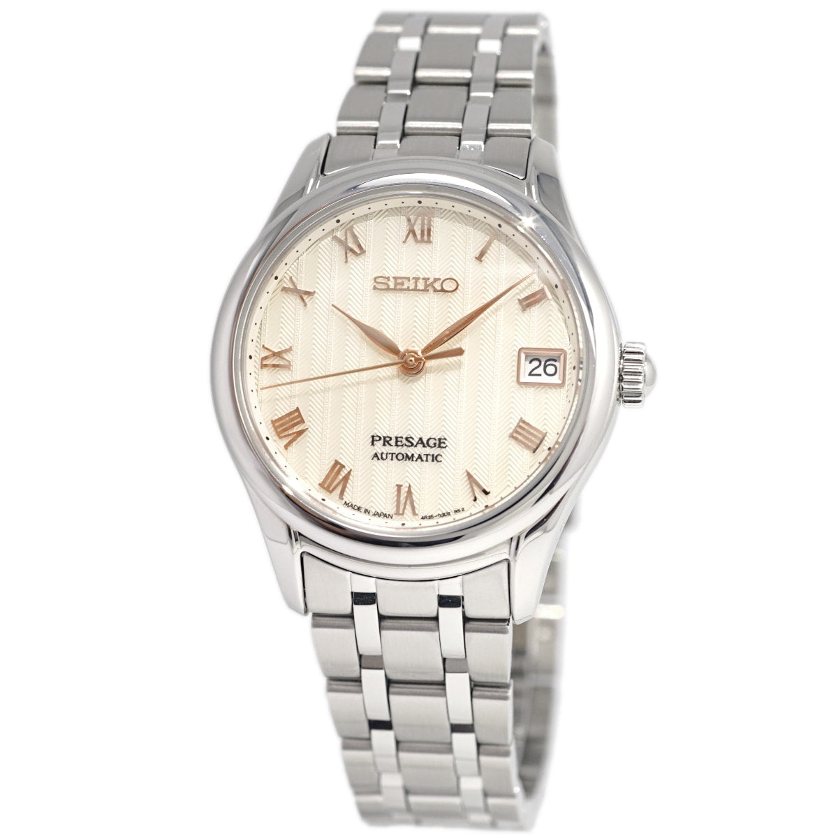 セイコー プレサージュ レディース SRRY045 ジャパニーズガーデン 砂紋 4R35-03Z0 自動巻 2020年製 USED Seiko Presage