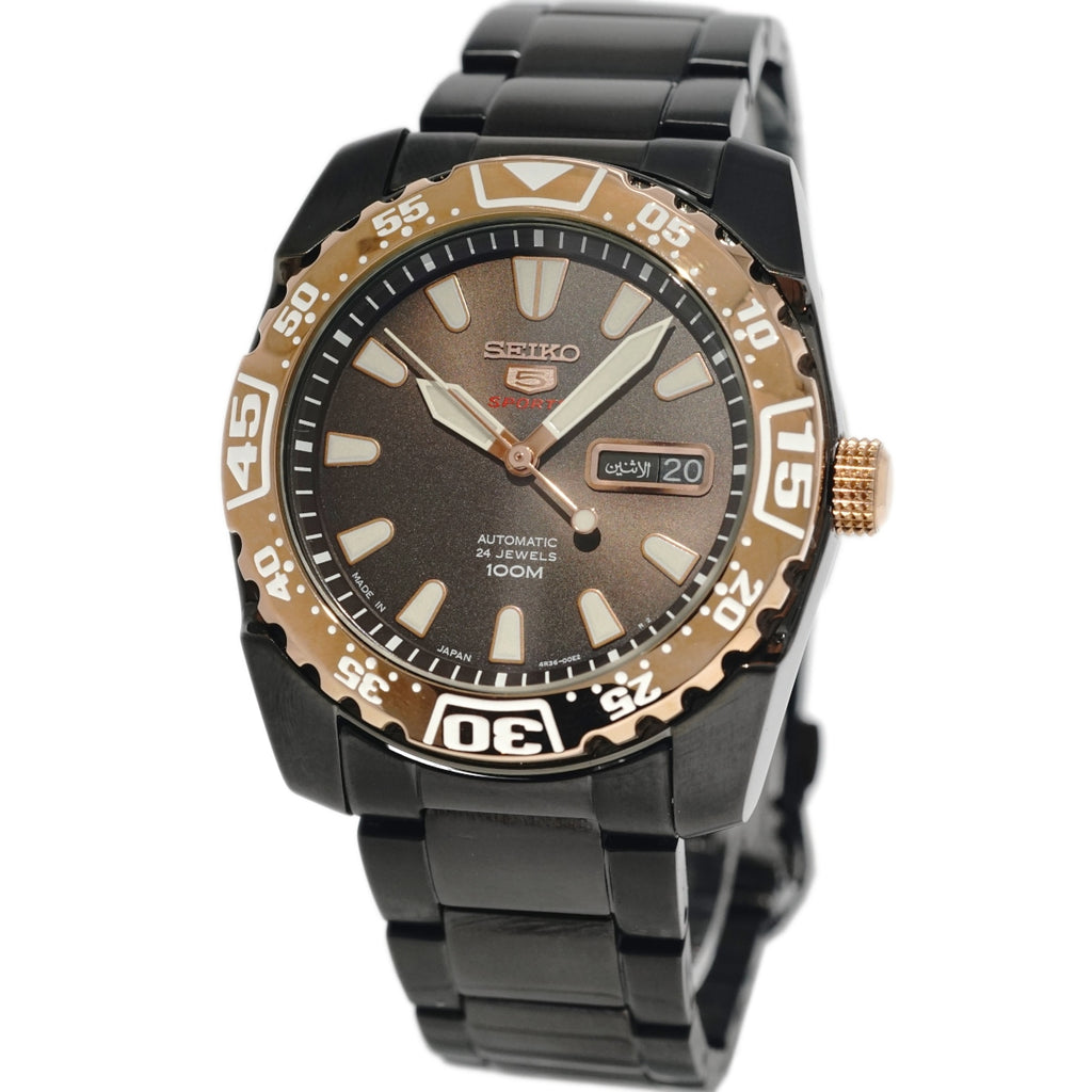 セイコー ５スポーツ オートマチック SRP172J1 逆輸入 4R36-00J0 自動巻 USED Seiko