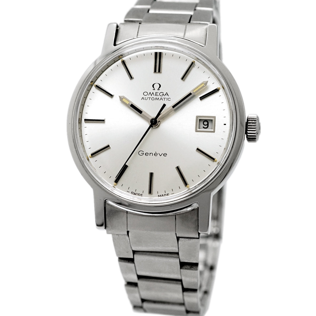 オメガ ジュネーブ 166.0098 純正ブレスレット Cal.1481 自動巻 1972年製 Omega
