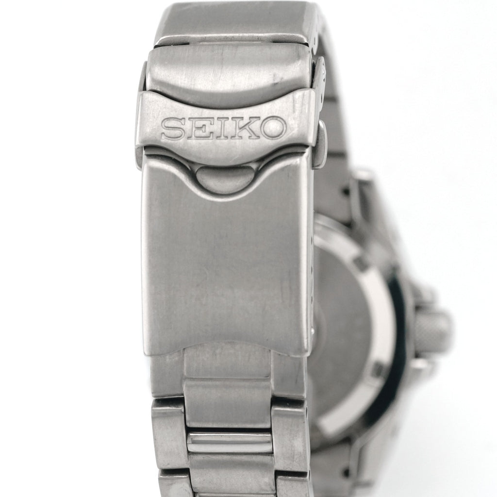 セイコー ブラックサムライ チタン製 7S25-00D0 自動巻 2004年製 USED Seiko