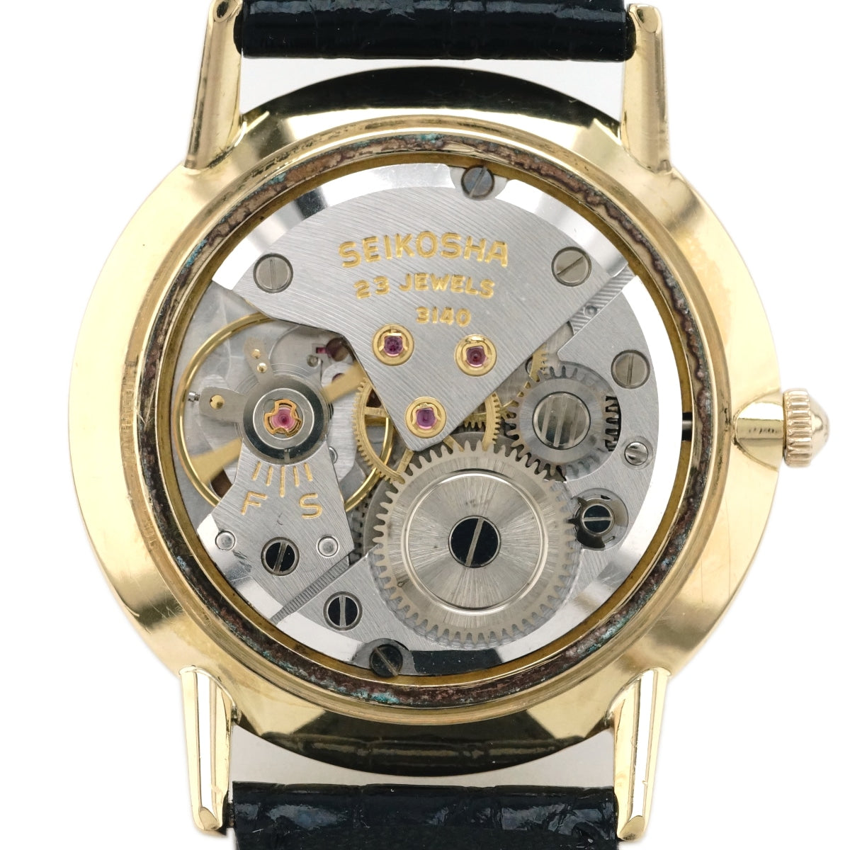 セイコー ライナー 18金無垢 J15001 Cal.3140 23石 手巻 OH済 昭和38年/1963年製 Seiko