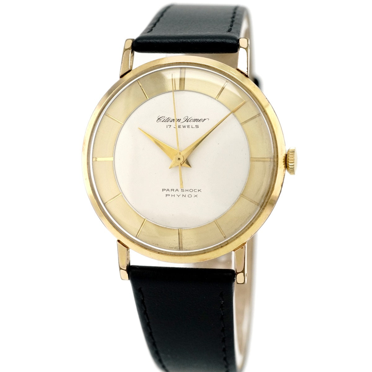 シチズン ホーマー HO150303 金メッキ 17石 手巻 OH済 昭和36年/1961年製 Citizen