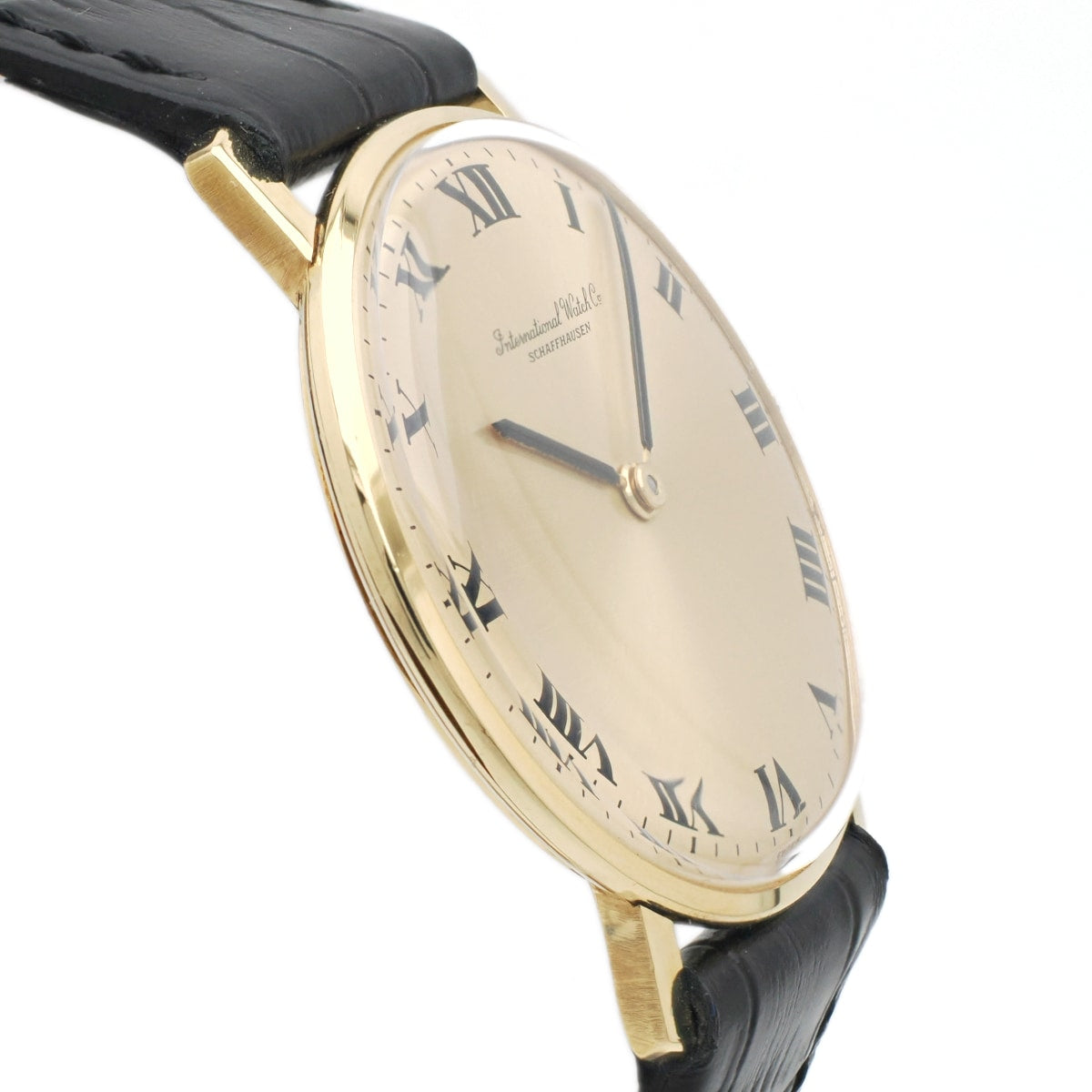 IWC 18K Solid Gold Ref. 1416 Roman Index Cal. 422 Hand-wound, Overhauled, Manufactured in 1966