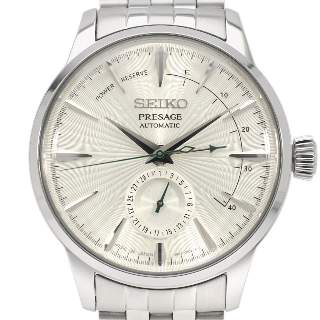 セイコー プレサージュ カクテルタイム SARY129 4R57-00E0 自動巻 2019年製 USED Seiko