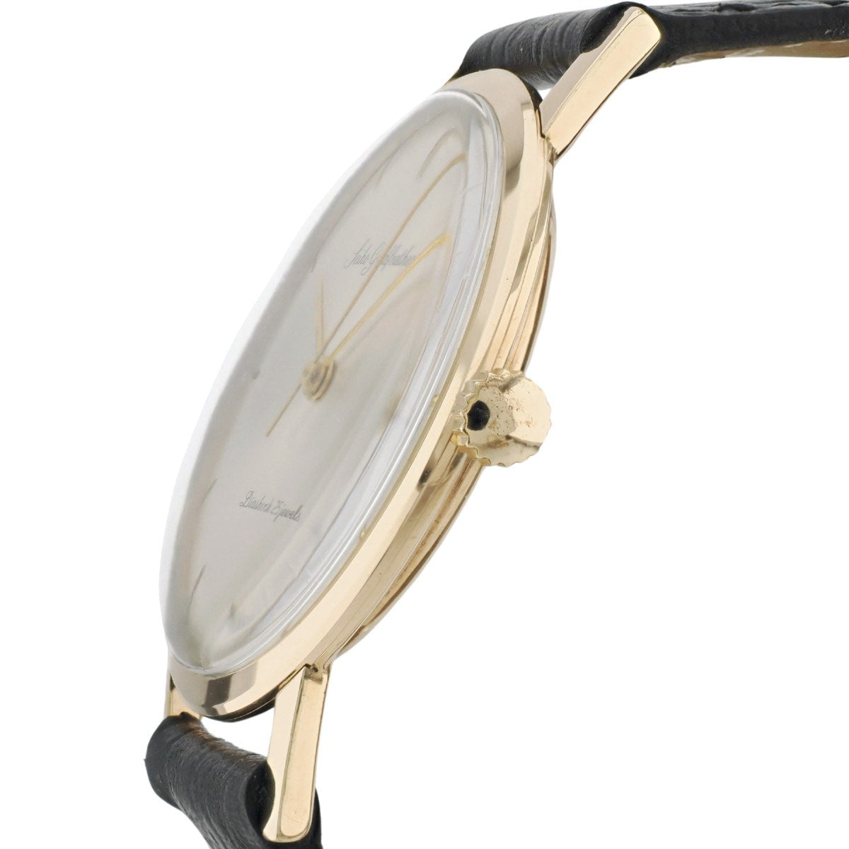 セイコー ゴールドフェザー J14078 14金張り 箱付き 25石 手巻 OH済 昭和35年/1960年製 Seiko