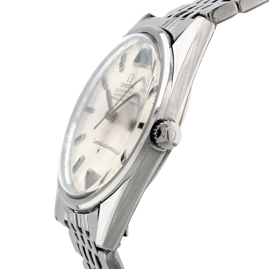 オメガ コンステレーション 167.021 33mm 9連ブレスレット Cal.712 自動巻 OH済 1966年製