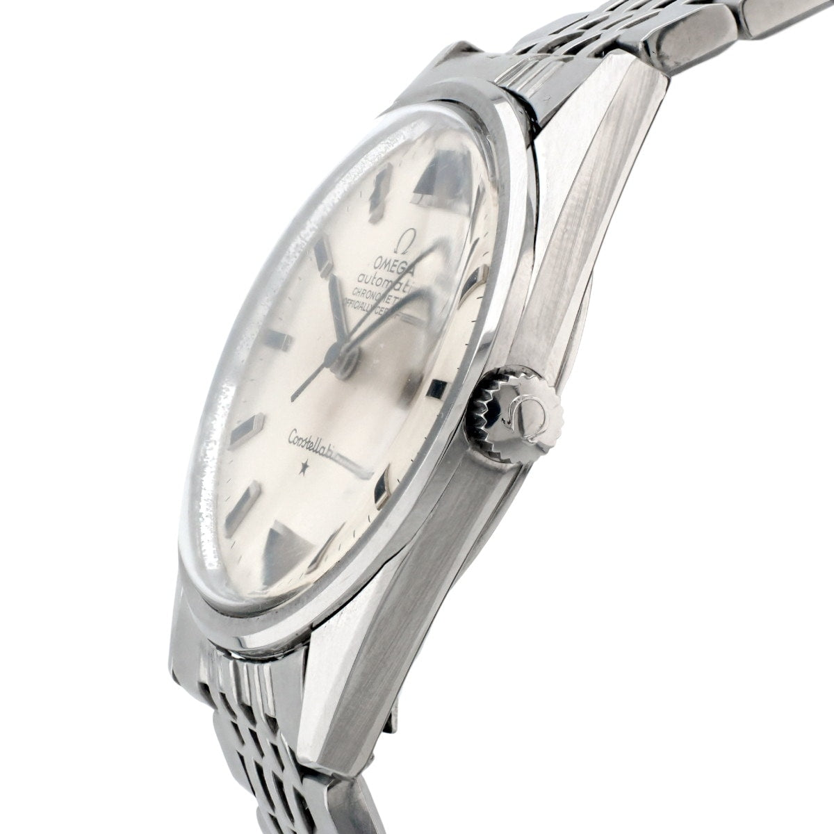 オメガ コンステレーション 167.021 33mm 9連ブレスレット Cal.712 自動巻 OH済 1966年製