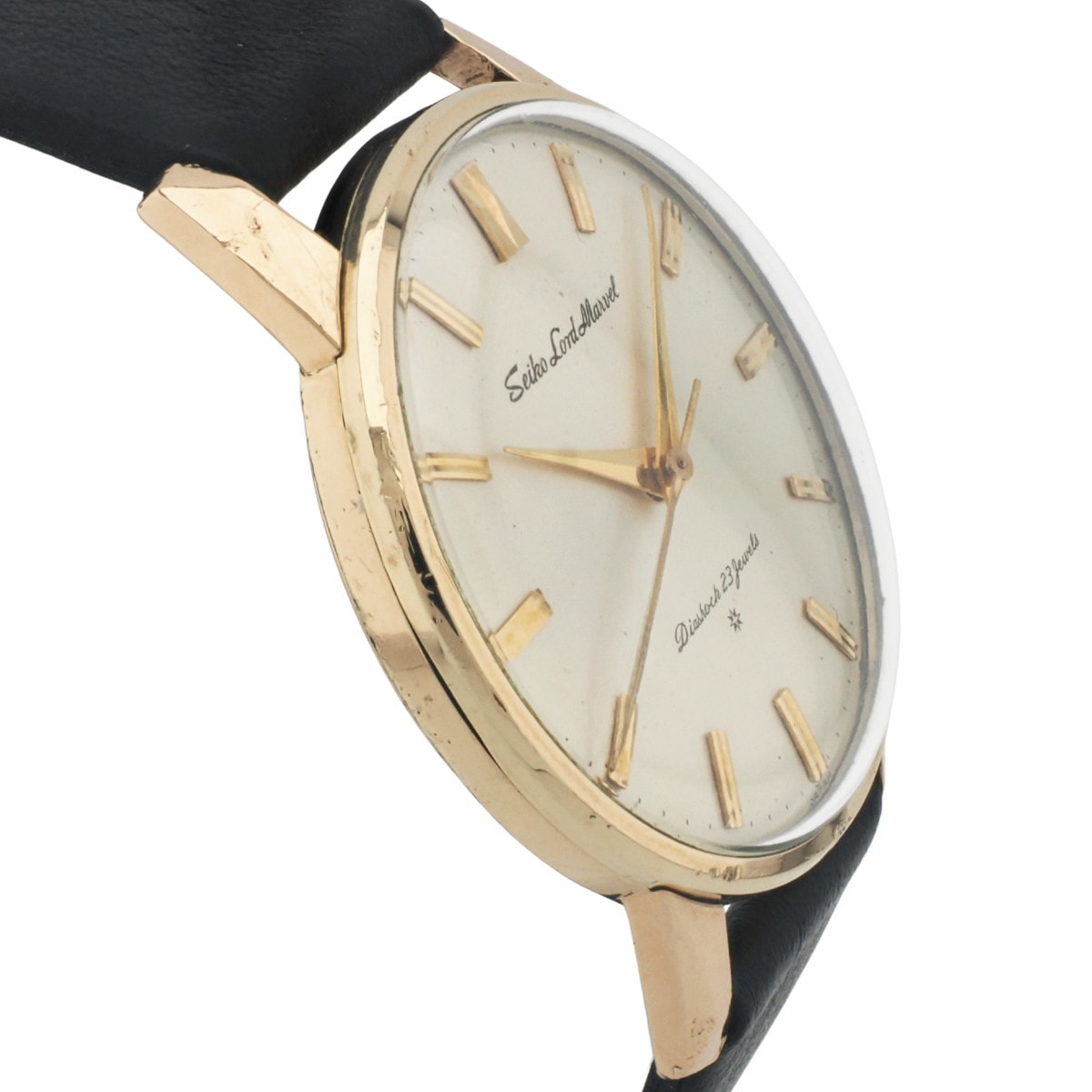セイコー ロードマーベル 15023E 14金張り SD文字盤 23石 手巻 OH済 昭和38年/1963年製 Seiko
