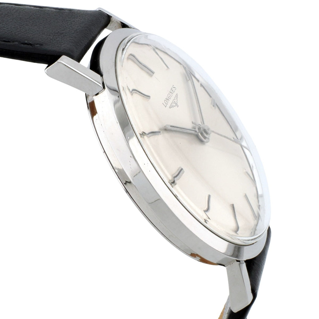 Longines Ref. 7839-4 Screw-back, with box, Cal. 284, 17 jewels, manual wind, serviced, 1967.