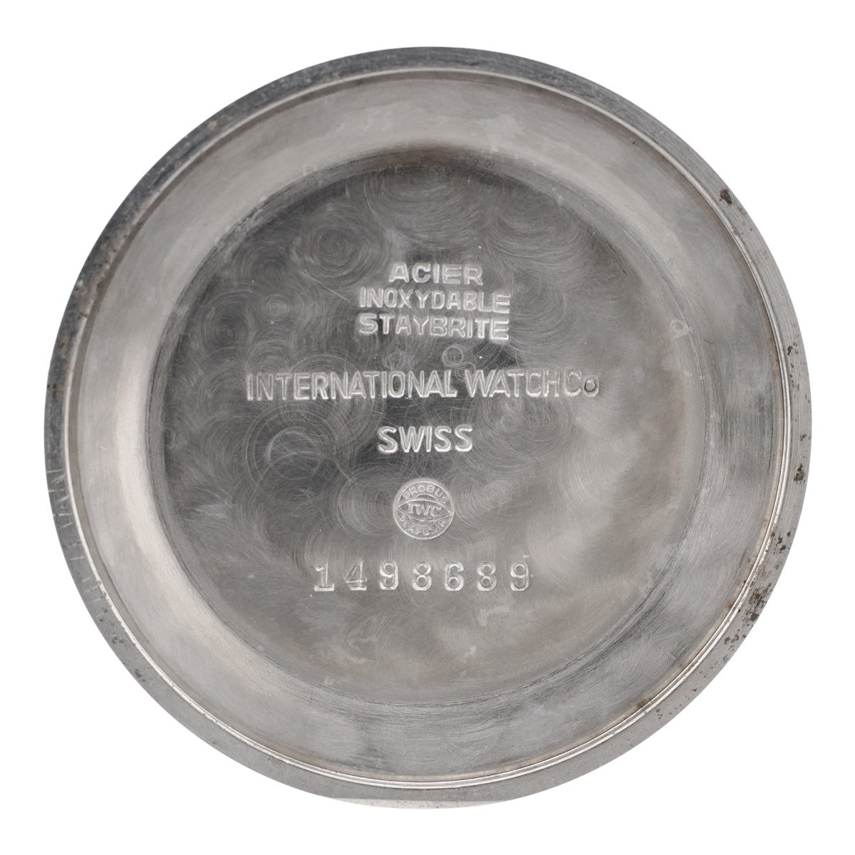IWC Round Case Cal. 89 Hand-wound Overhauled 1960s
