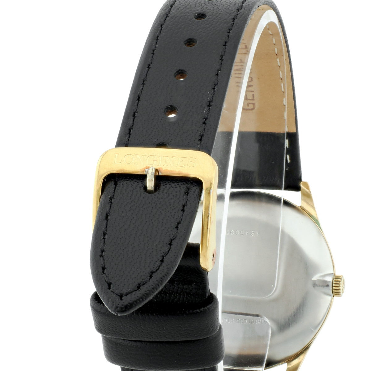 Longines Ref.4139 Ultra-thin 2-hand Mosaic Dial, Original Buckle, Cal.L847.4 17 Jewels, Manual-wind, Overhauled, Manufactured in 1977