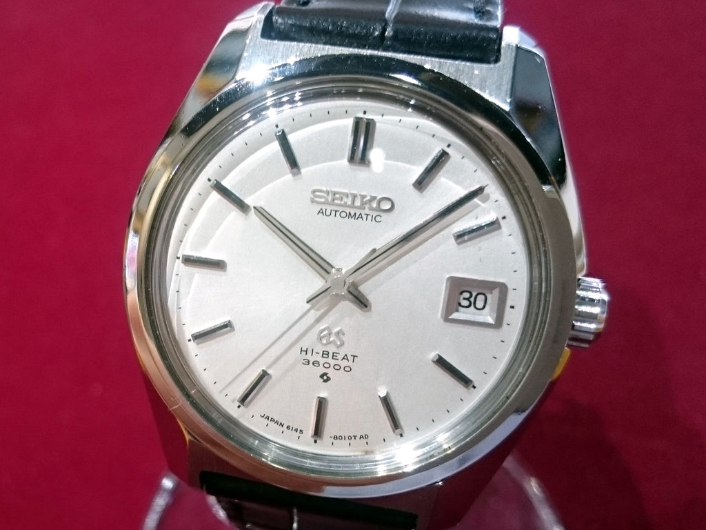 グランドセイコー 61GS 6145-8000 ハイビート 自動巻 元箱つき OH済 昭和44年製