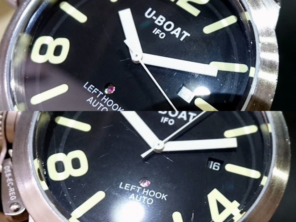Uボート クラシコ 45AB4 100M 25石 自動巻 OH済 USED