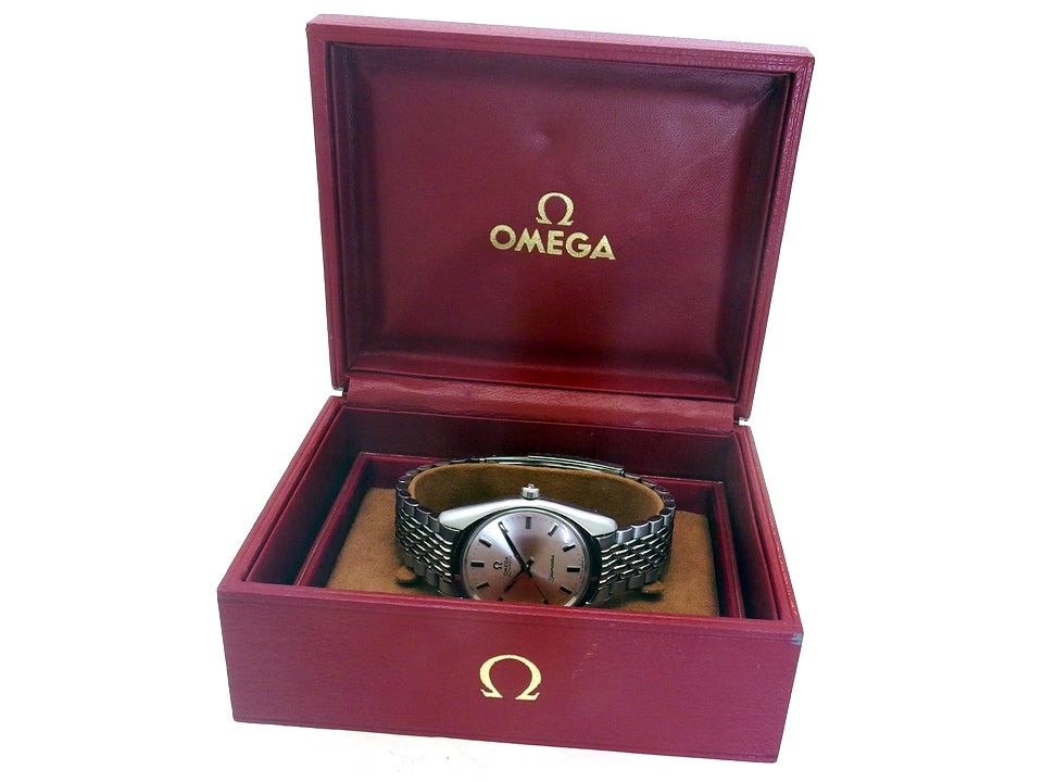 オメガ シーマスター 165.067 Cal.552 24石 自動巻 OH済 純正ブレスレット 1968年製 Omega