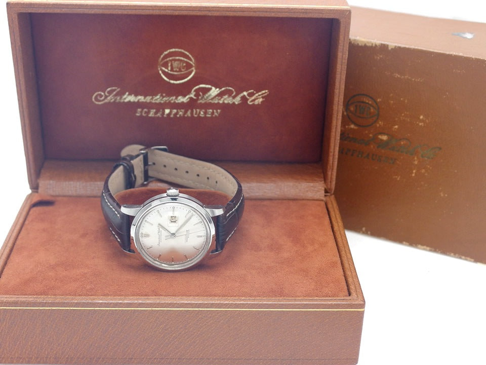 International Ingenieur late first model, redial, Cal.8531 automatic, overhauled, made in 1965