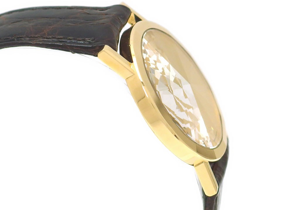 コルム オリンポス 18K Ref.50.127.56 12面カットガラス クオーツ 1994年頃 USED