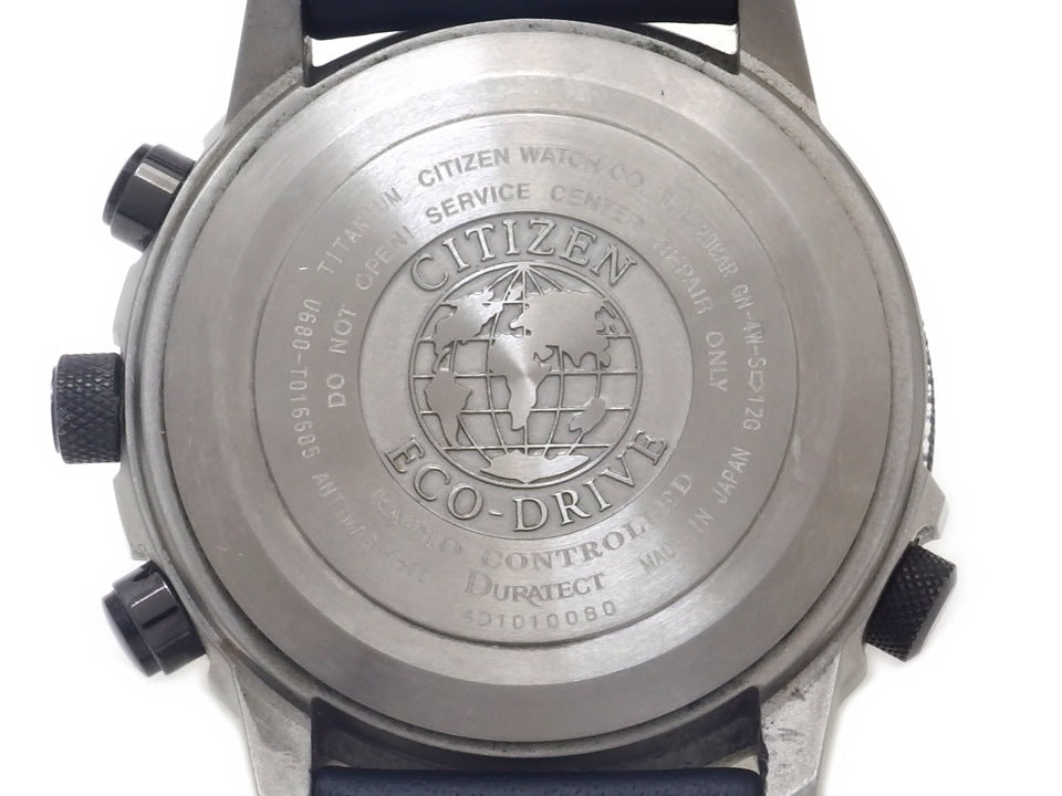 シチズン プロマスター スカイ チタニウム PMV65-2272 エコドライブ電波時計 USED