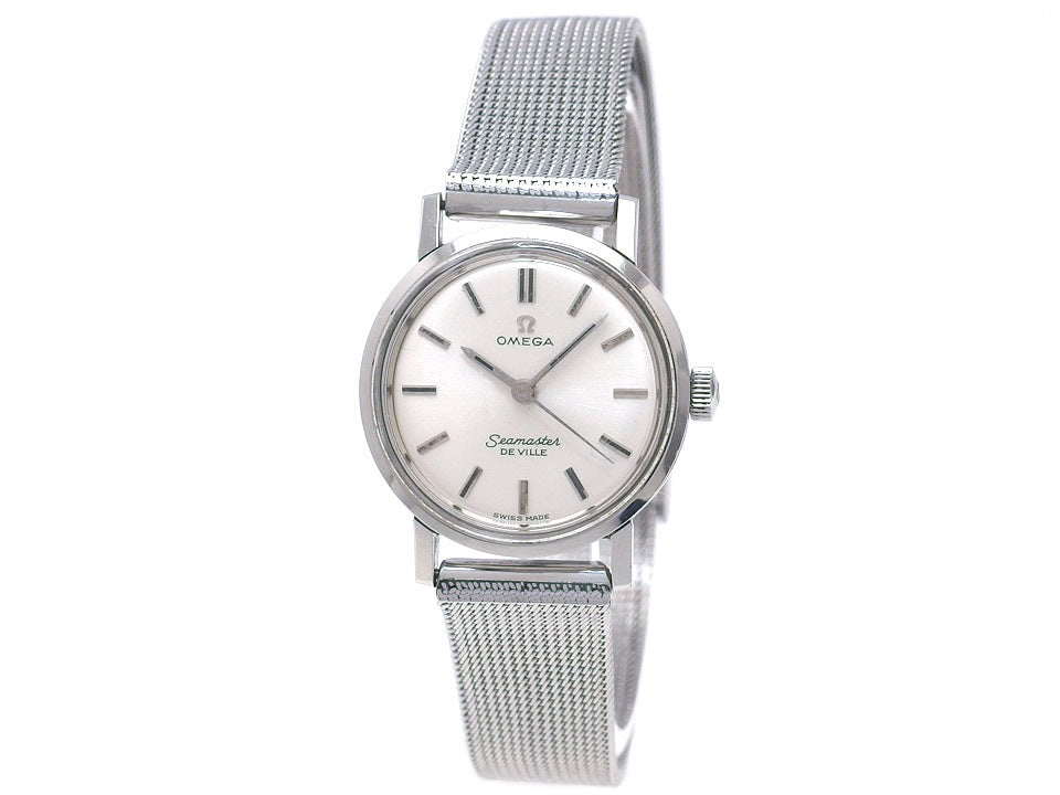 オメガ シーマスターデヴィル 535.004 Cal.630 手巻 レディース OH済 1965年製