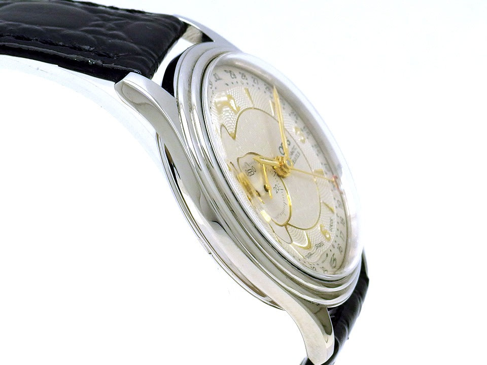 オリス ポインターデイト スモールセコンド 36mm メンズ Ref.640-7461 自動巻 OH済 USED