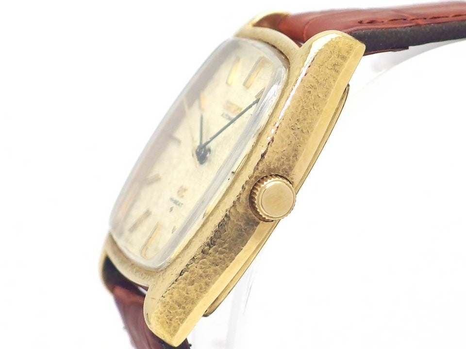 【希少】グランドセイコー 5641-5000 トノー型 18金無垢ケース 自動巻 OH済 昭和48年製 Seiko