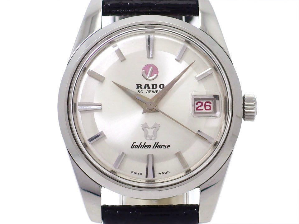 ラドー ゴールデンホース 30石 Ref.11675/1 Cal.AS1858 純正尾錠付き 自動巻 OH済 1970年代 Rado
