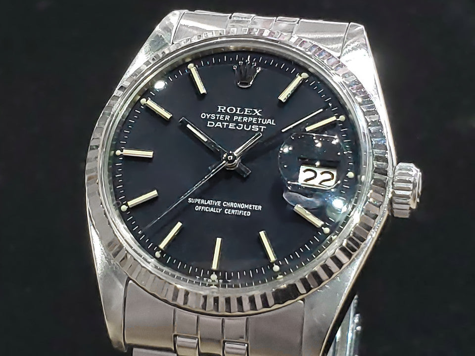 ロレックス デイトジャスト Ref.1601 Cal.1570 自動巻 OH済 ロレックス純正ブレス 1970年製 Rolex