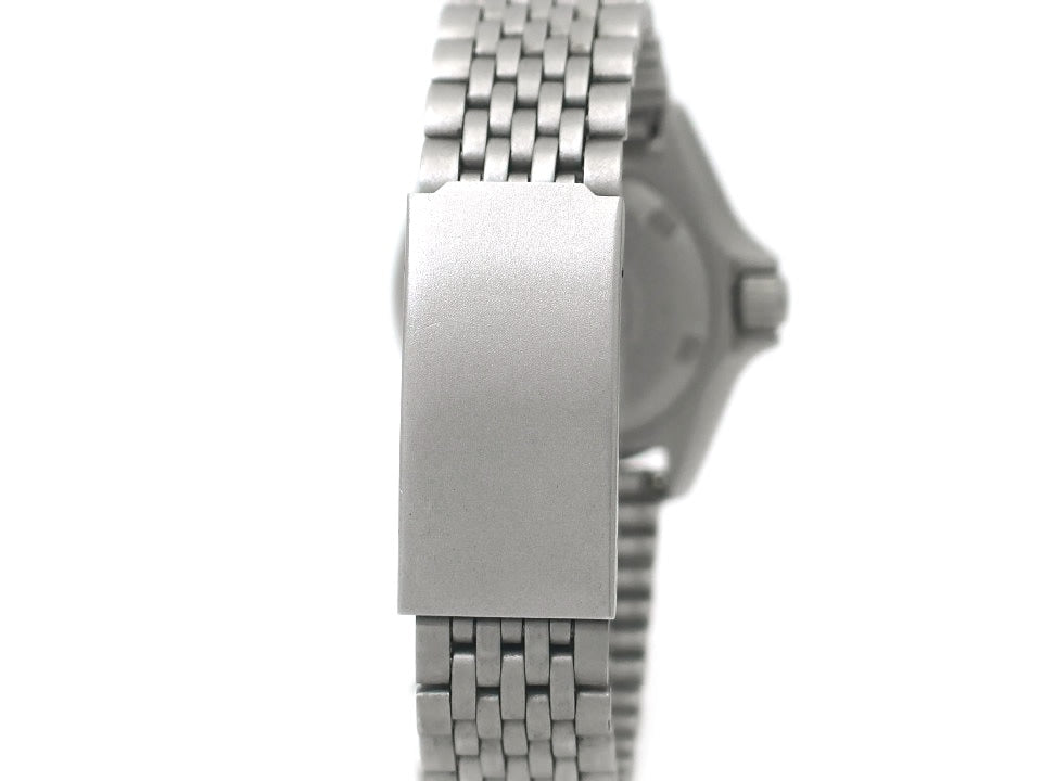 セイコー ダイバー 150m レディース 2625-001B ペプシベゼル 梨地仕上げ改造 クオーツ 1980年製 USED Seiko